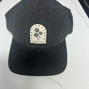 TravisMathew Gray and Black Cap